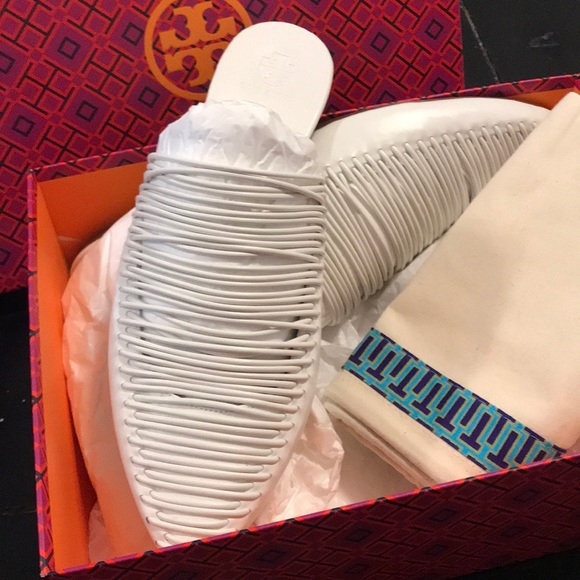 Tory Burch Sienna Flat Slide NIB - Picture 2 of 4